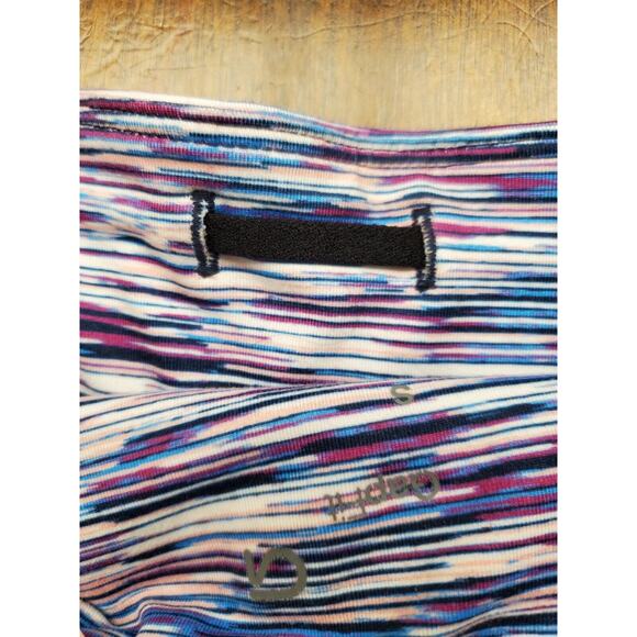Women's Gap Fit Colorful Striped Athletic Cropped Leggings | Size Small - Picture 5 of 9